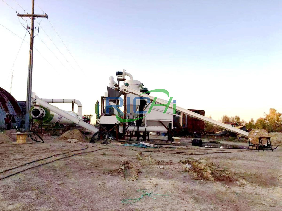 straw pellet production line