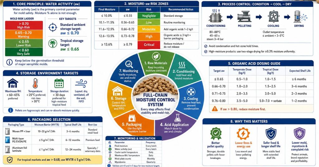How to Increase Feed Moisture Safely Without Mold Risk