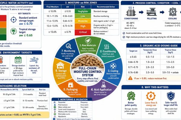 How to Increase Feed Moisture Safely Without Mold Risk