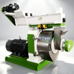 Cow dung pellet making machine, ring die manure pellet mill for producing organic fertilizer pellets from cow manure