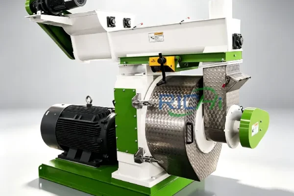 Cow dung pellet making machine, ring die manure pellet mill for producing organic fertilizer pellets from cow manure